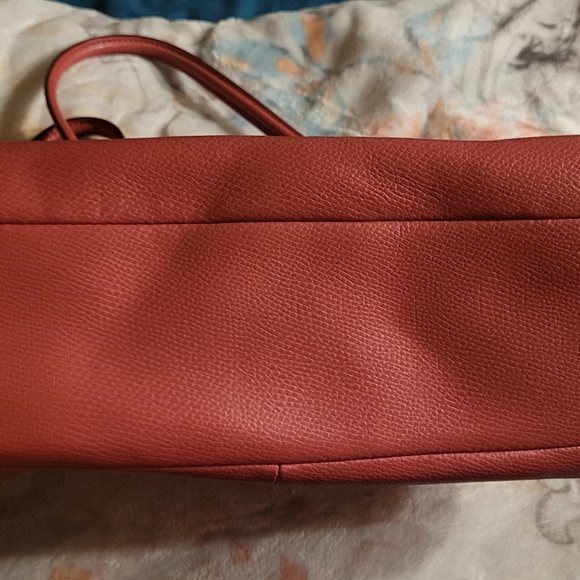 Coach Pink Leather Tote Bag - Picture 4 of 4